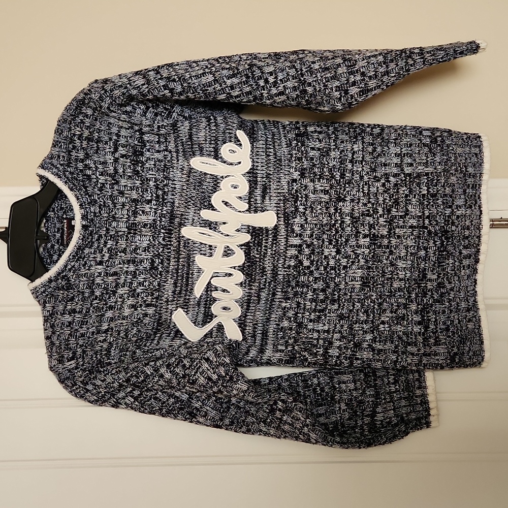 Boys SOUTHPOLE Small Multi-Blue & white Sweater